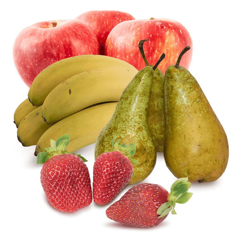 Cesta Fresón, Manzanas, Pera Conferencia y Plátanos