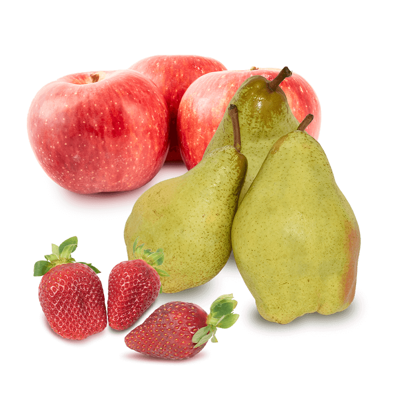 Cesta Fresón, Manzanas y Peras Condesa