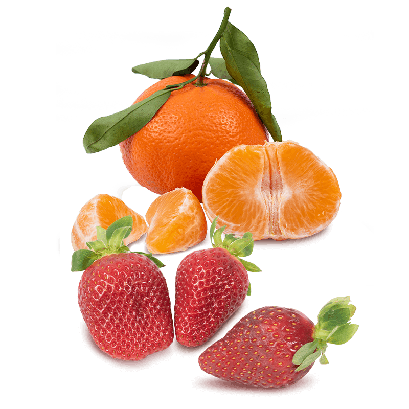 Cesta Fresón y Mandarinas