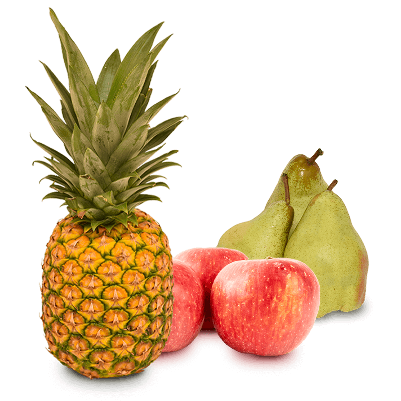 Cesta Piña, Peras y Manzanas