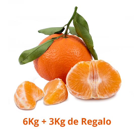 Mandarinas 6Kg + 3Kg de Regalo