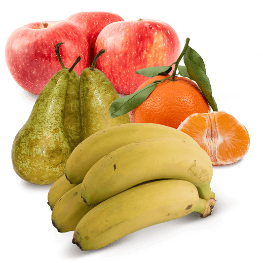 Cesta Plátanos, Manzanas, Peras y Mandarinas - FrutaMare