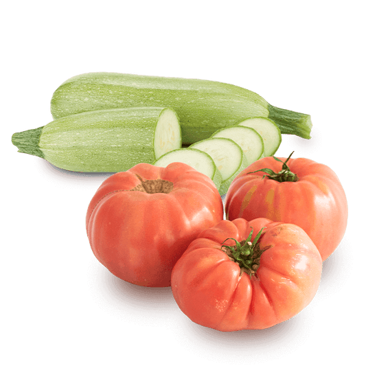 Cesta Tomates y Calabacines - FrutaMare