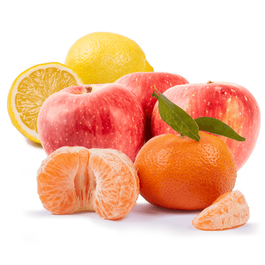 Cesta Mandarinas, Manzanas Fuji y Limones - FrutaMare