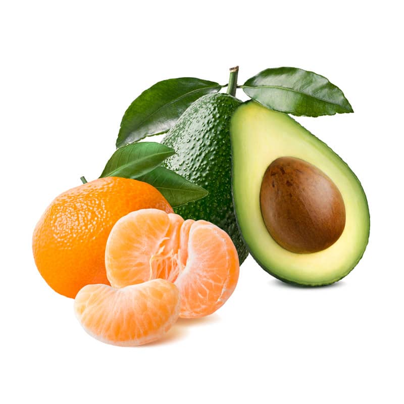 Cesta Mandarinas y Aguacates - FrutaMare