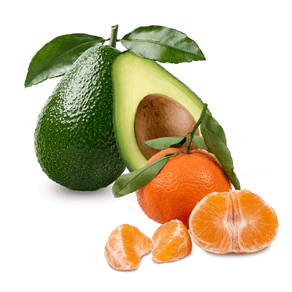 Cesta Aguacate Baby y Mandarina Baby