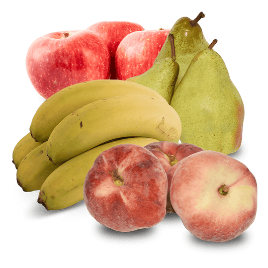Cesta Paraguayos, Manzanas, Peras Condesa y Plátanos