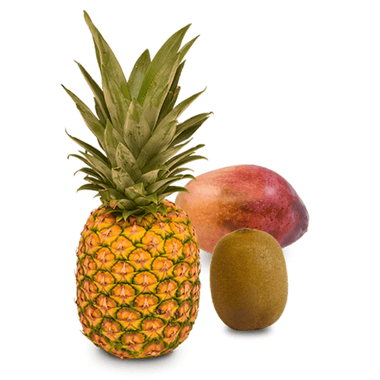 Cesta de Pina, Mangos y Kiwis