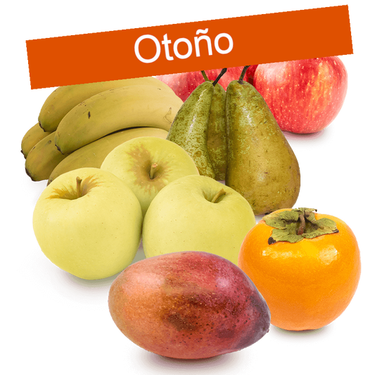 Cesta Manzana Roja, Pera, Plátano, Golden, Persimon y Mango