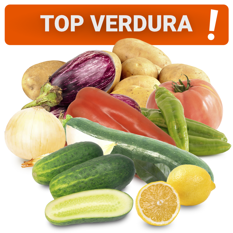 Cesta TOP VERDURA + 1K de limones de REGALO