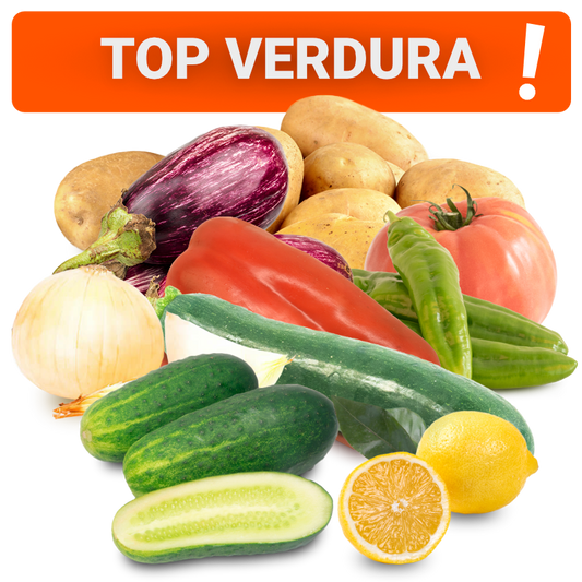 Cesta TOP VERDURA + 1K de limones de REGALO