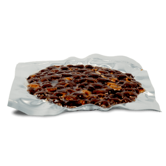 Turrón de guirlache con sésamo