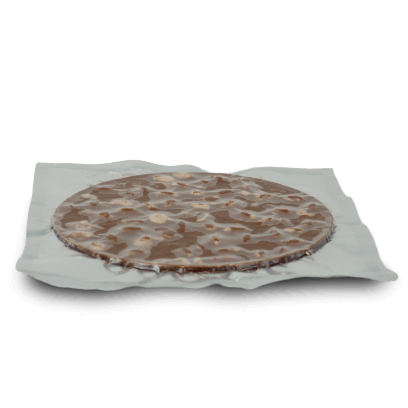 Turrón de almendra y chocolate con leche