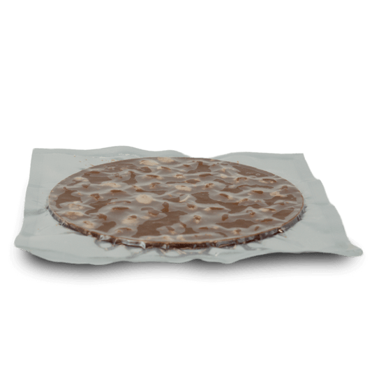 Turrón de almendra y chocolate con leche