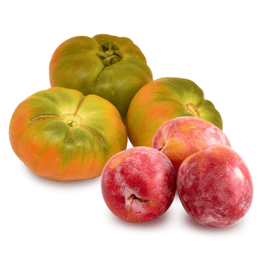 Cesta Ciruela y Tomate - FrutaMare