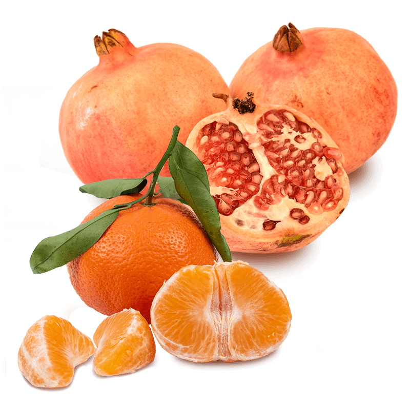 Cesta Mandarina y Granada - FrutaMare