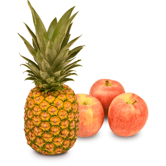 Cesta Piña y Manzanas - FrutaMare