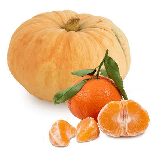 Cesta Calabaza y Mandarinas - FrutaMare