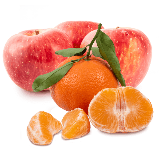 Cesta Mandarinas y Manzana - FrutaMare