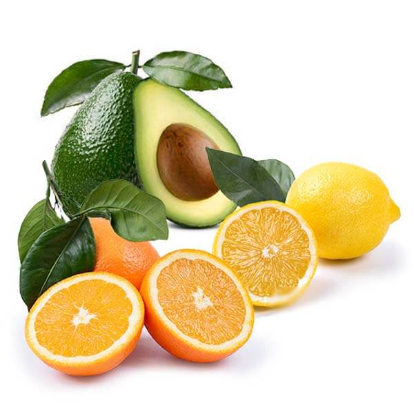 Cesta Mini Naranjas Estándar, Aguacates y Limones - FrutaMare