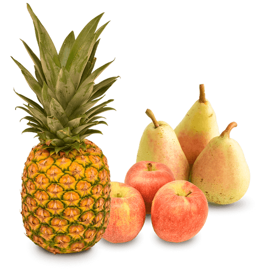 Cesta Piña, Peras Ercolinas y Manzanas - FrutaMare