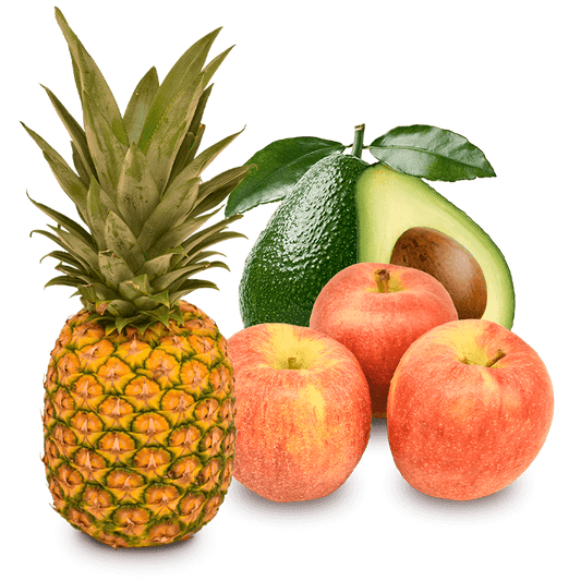 Cesta Piña, Manzanas y Aguacates - FrutaMare