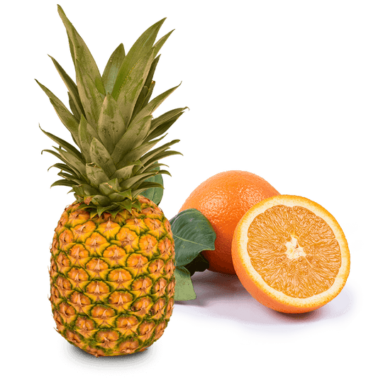 Cesta Naranjas de Zumo y Piña - FrutaMare