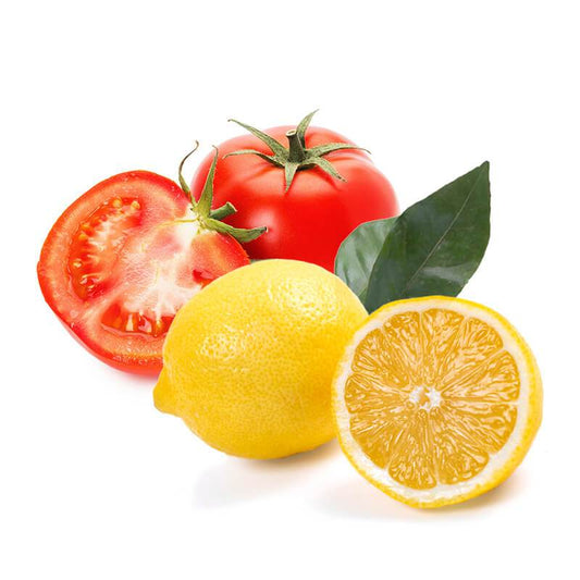 Cesta Tomates Valencianos Ensalada y Limones - FrutaMare